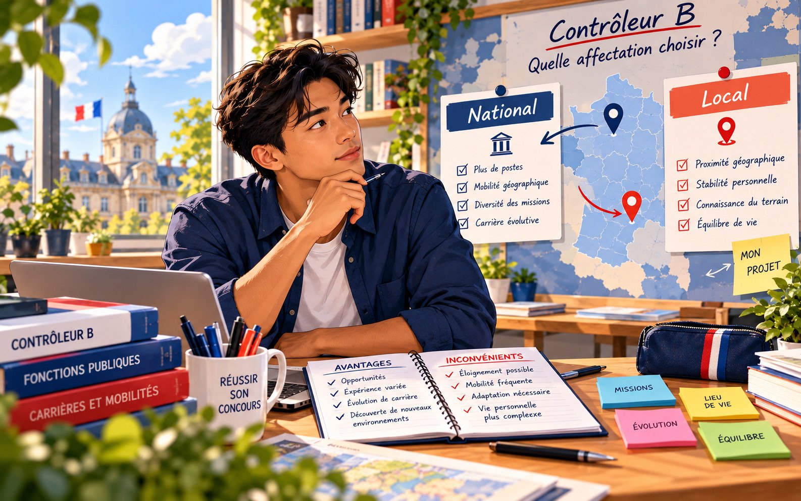 Illustration : Contrôleur DGFiP 2027 : national ou local, comment choisir ?
