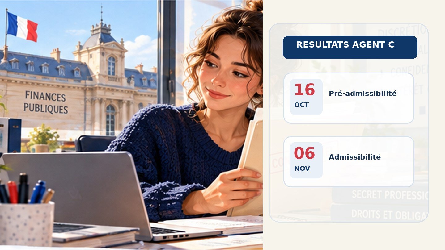 Illustration : Résultats Agent C 2026 : préadmissibilité, admissibilité, que se passe-t-il ensuite ?